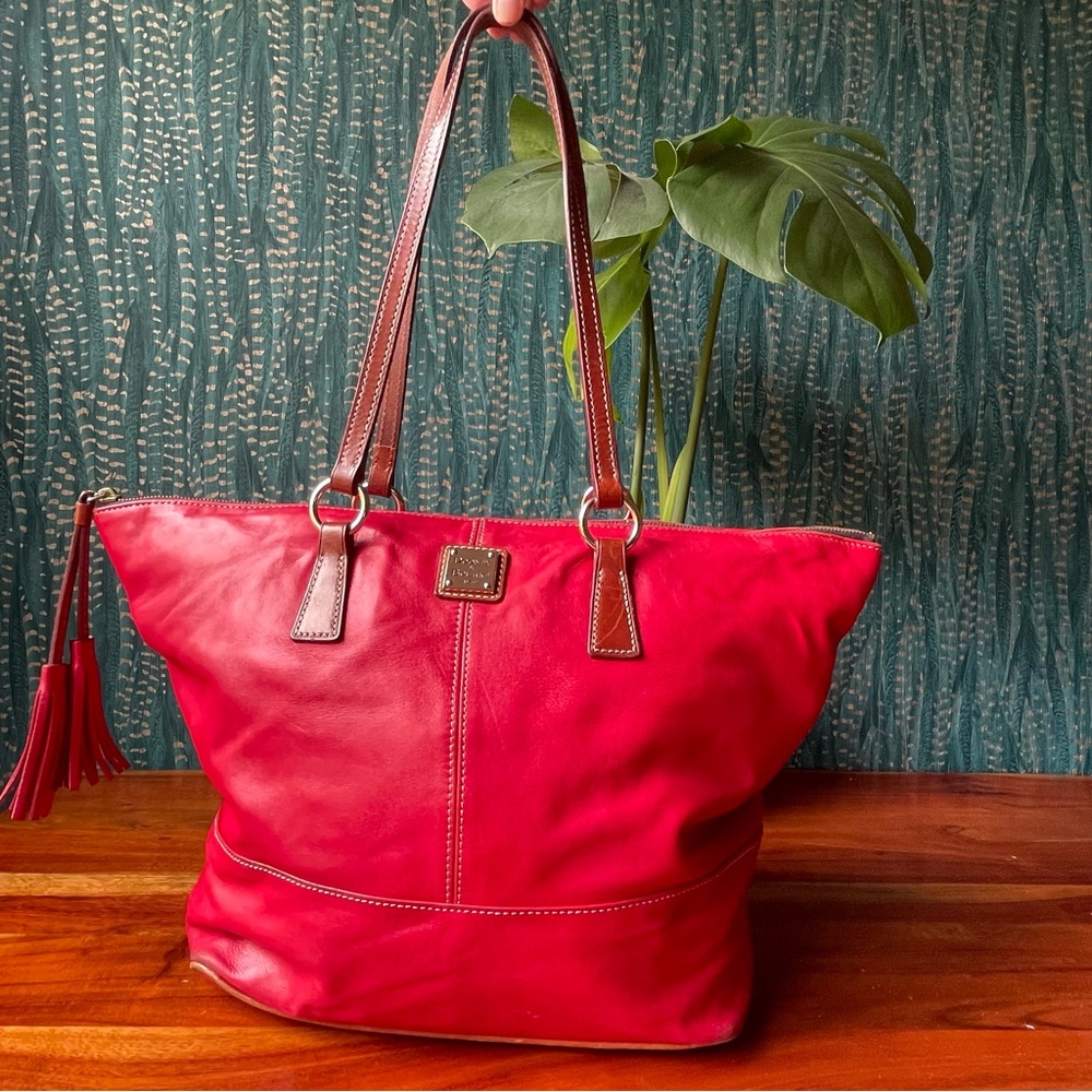 Dooney & Bourke Red Tobi Tote